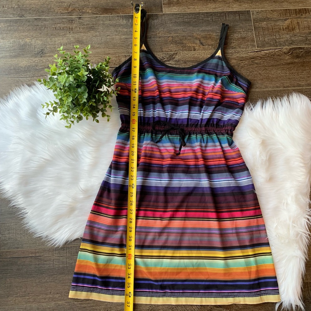 ❤️SOLD Athleta Havana rainbow midi dress - Picture 5 of 8